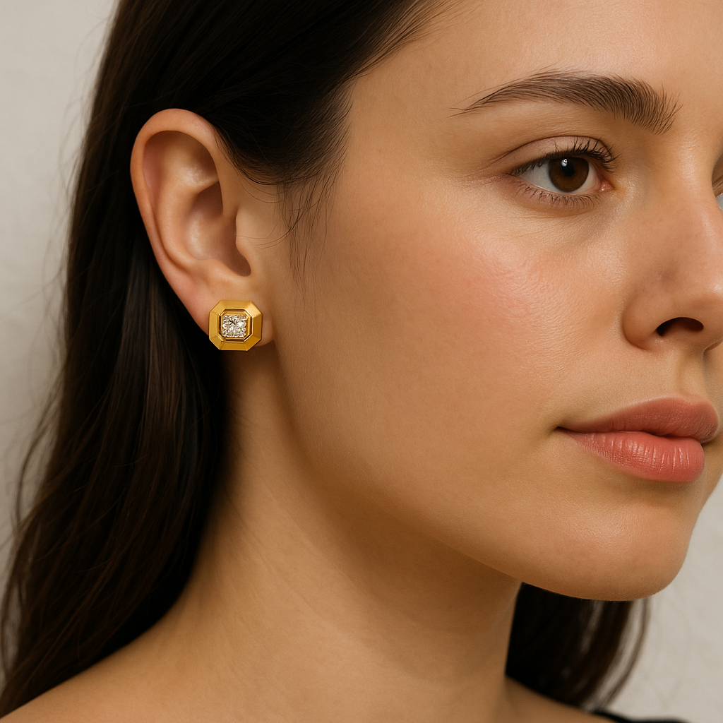 Opal Mirage Diamond Earrings