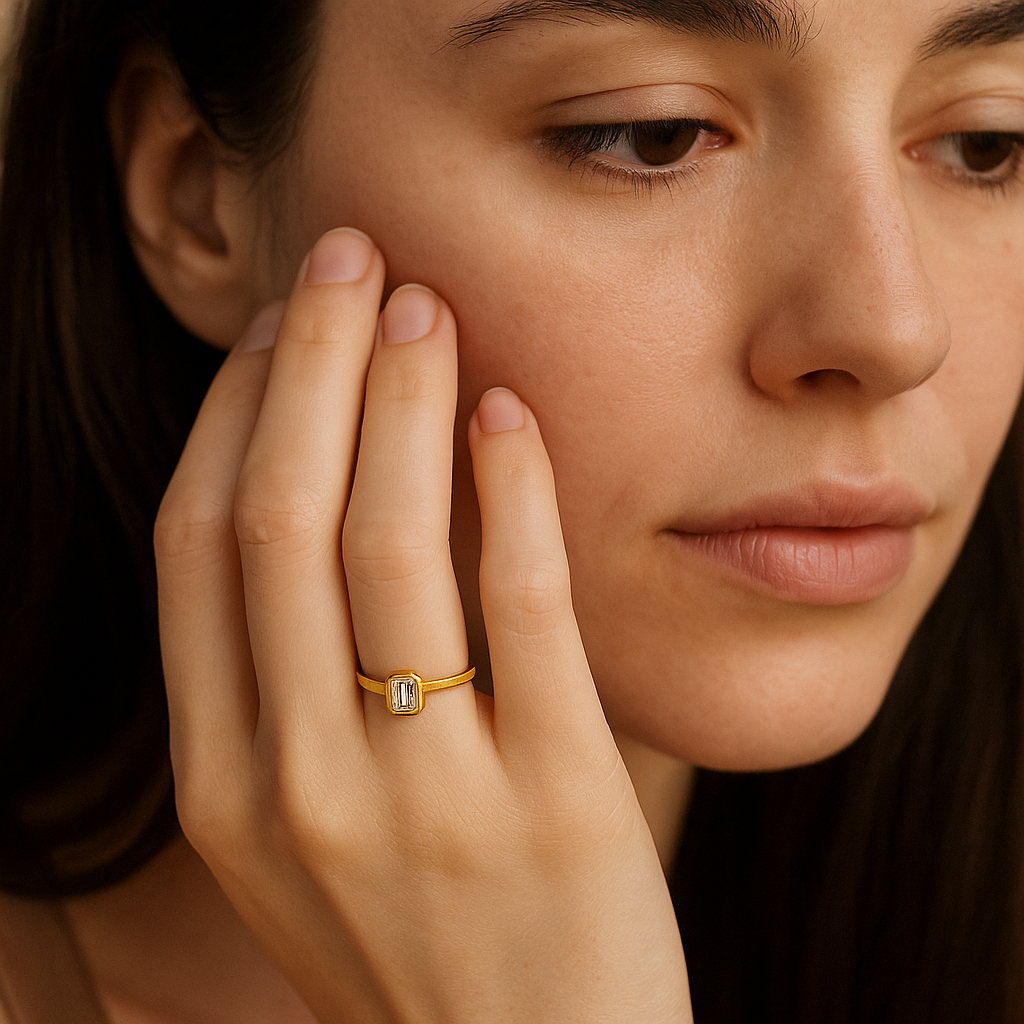 Luxe Cascade Diamond Ring