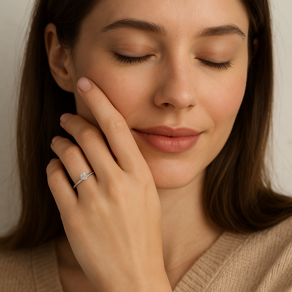 Rajwada Shine Diamond Ring