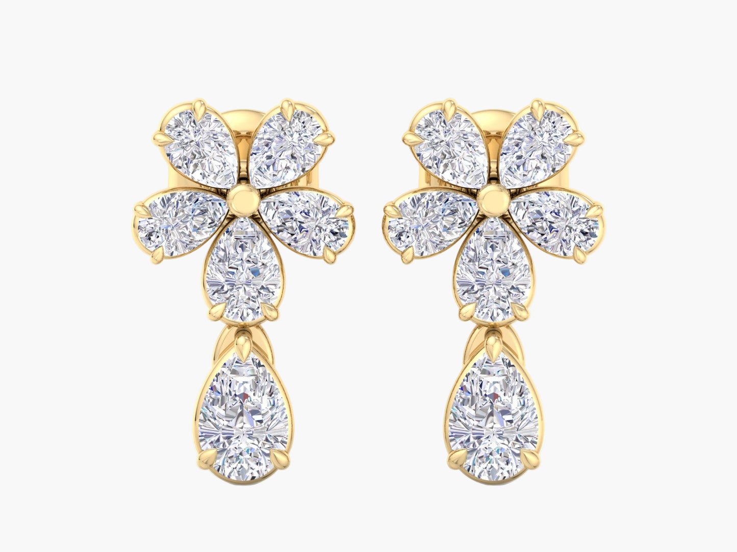 Bloomire Petala Diamond Earrings