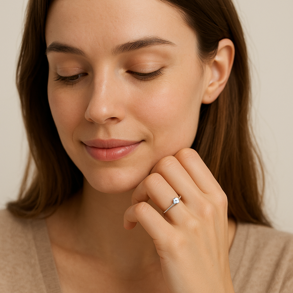 Classic Glimmer Diamond Ring