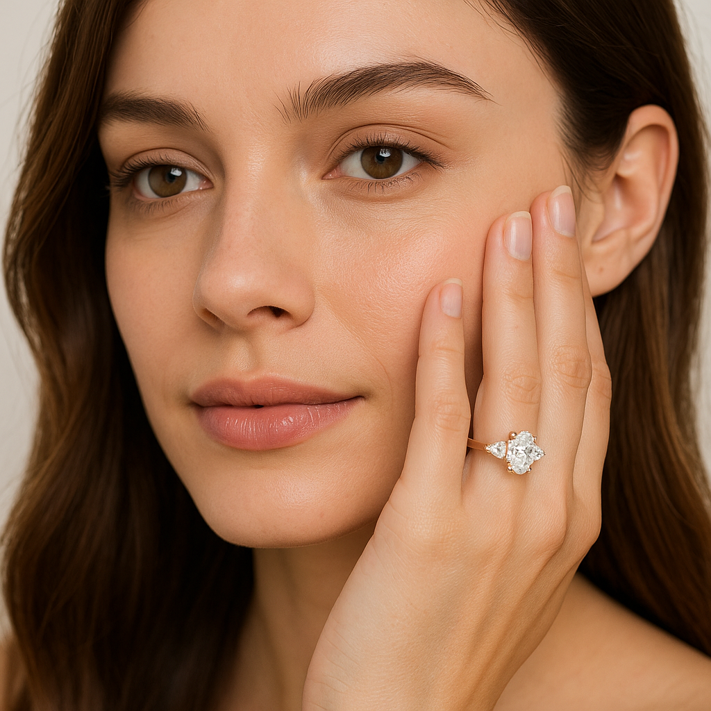 Sterling Gems Diamond Ring