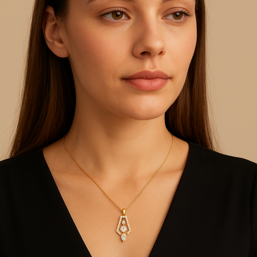 Starlit Royal Diamond Pendant