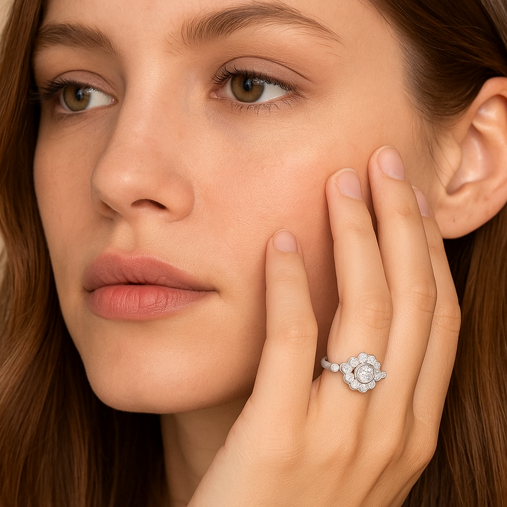 Soulful Spring Diamond Ring