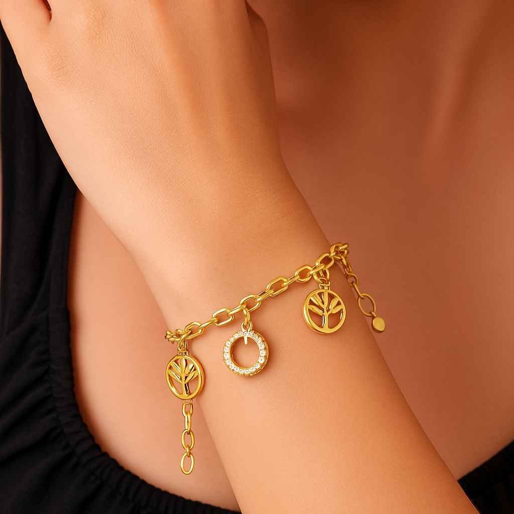 Aurora Gleam Charm Bracelet