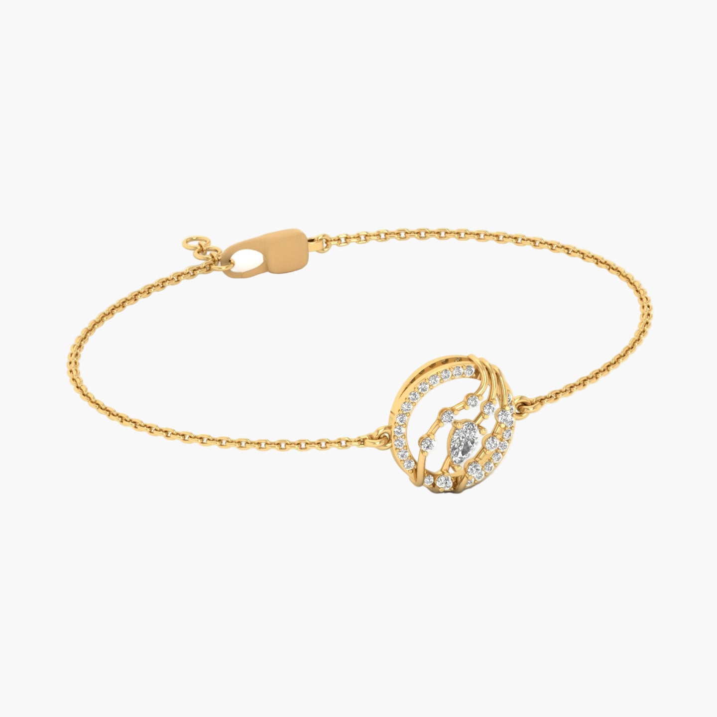 Dotara Dainty Diamond Bracelet