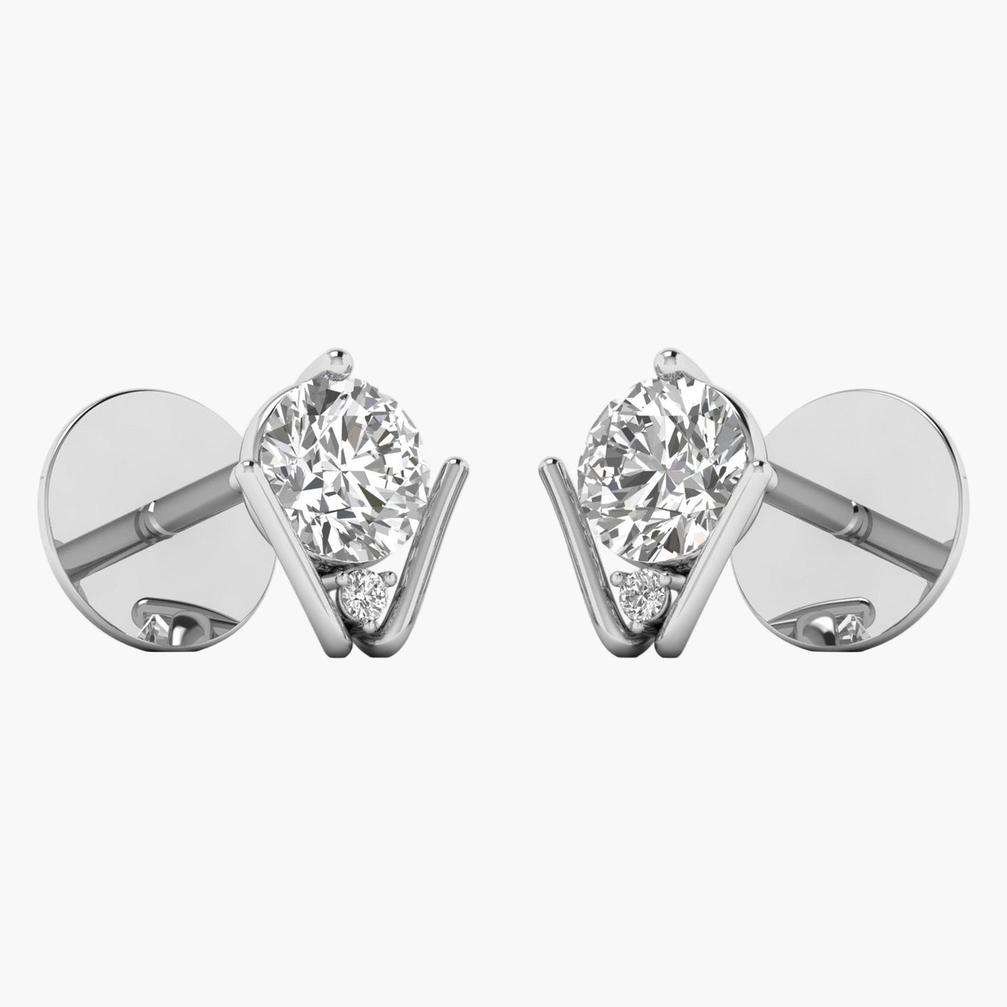 Cloud Rest Diamond Earrings