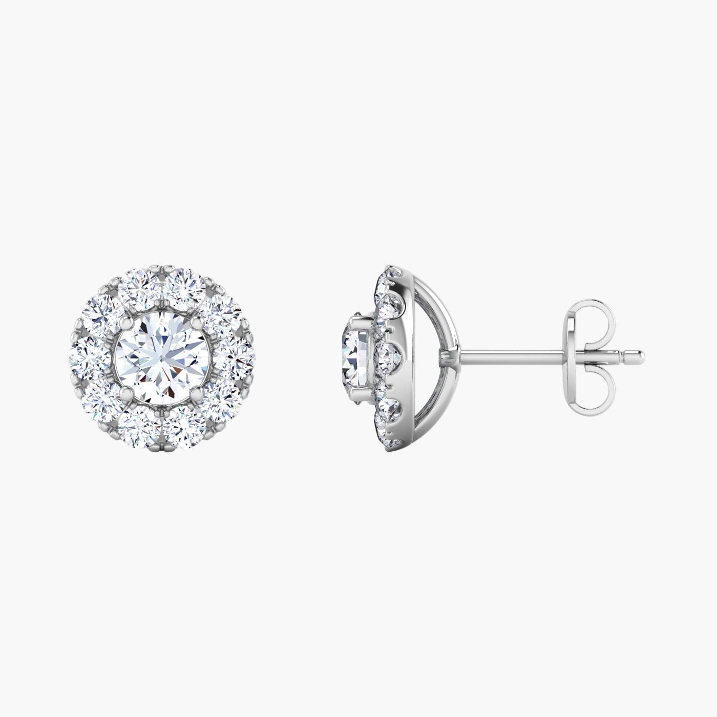 Pierce Points Diamond Earrings