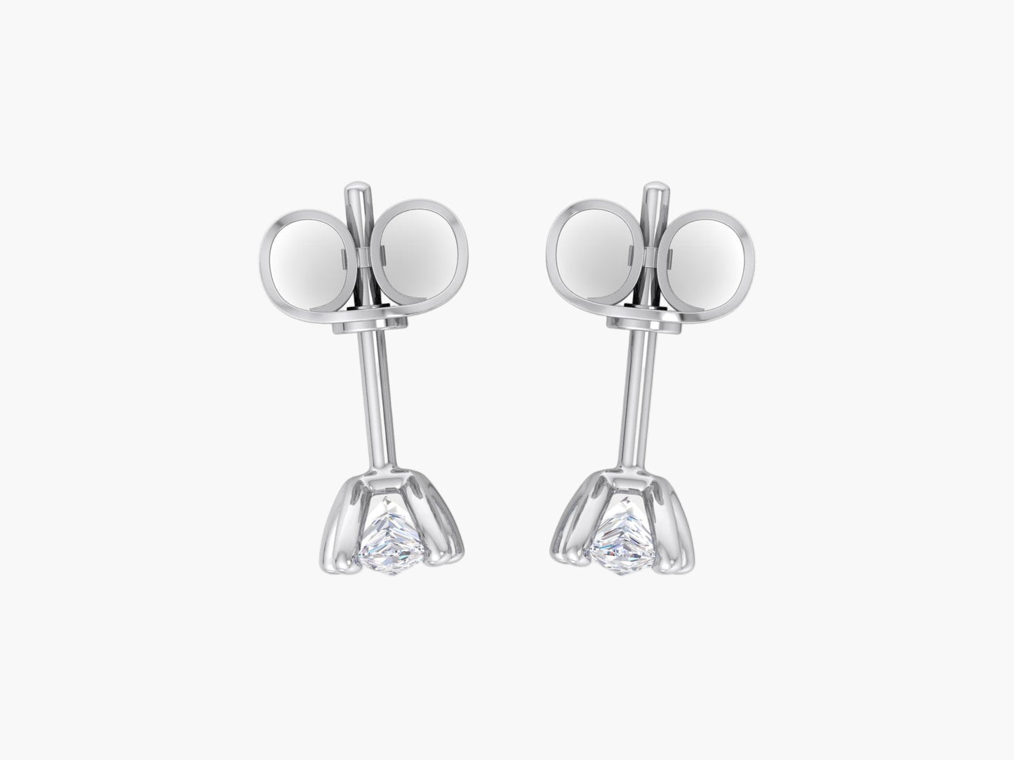 Pearshine Diamond Earrings