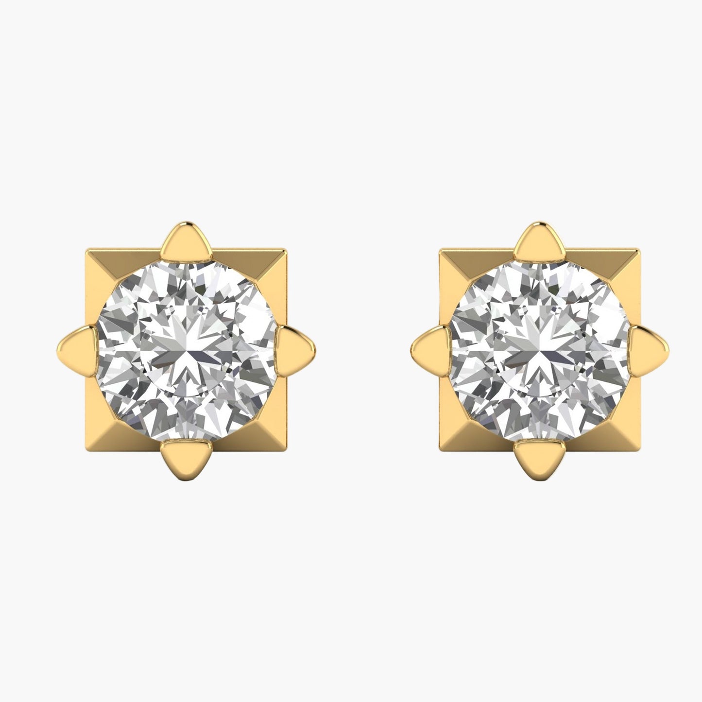 Chic Charms Diamond Earrings