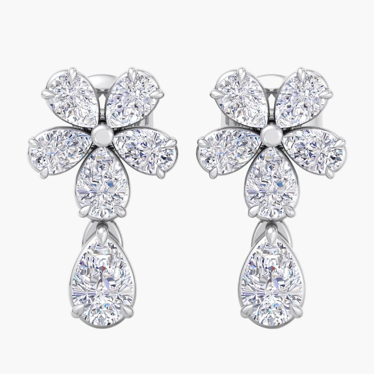 Wisteria Twine Diamond Earrings