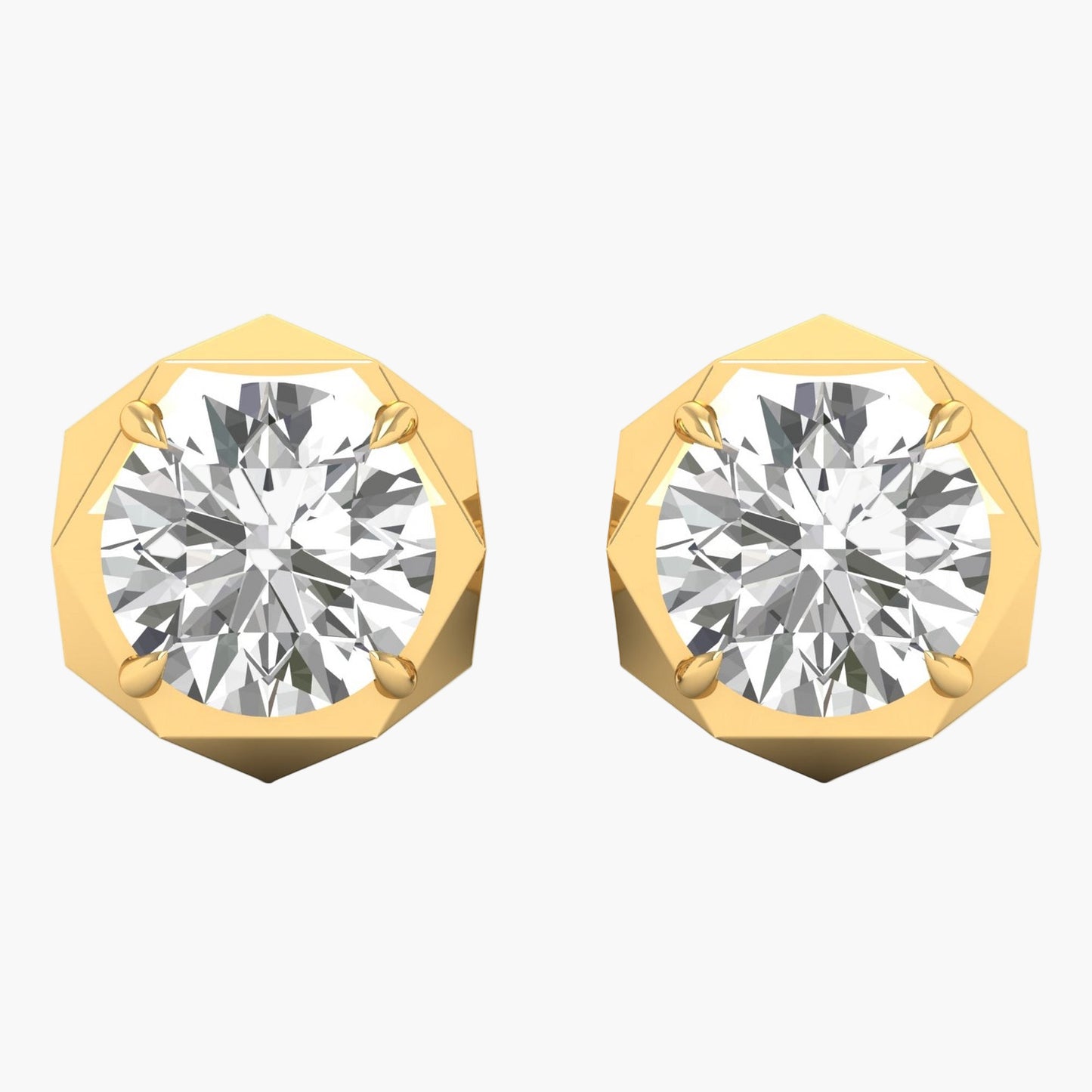 Axis Diamond Earrings