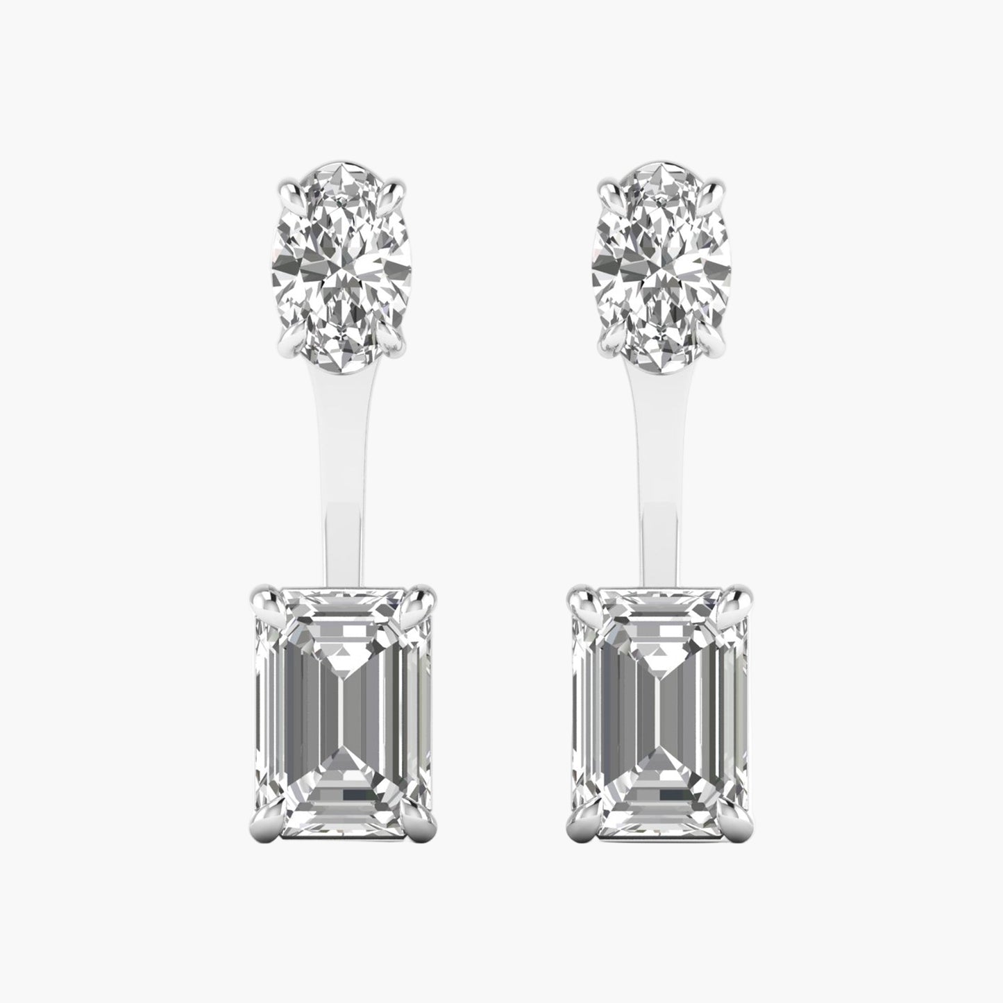 Queen’s Sword Diamond Earrings