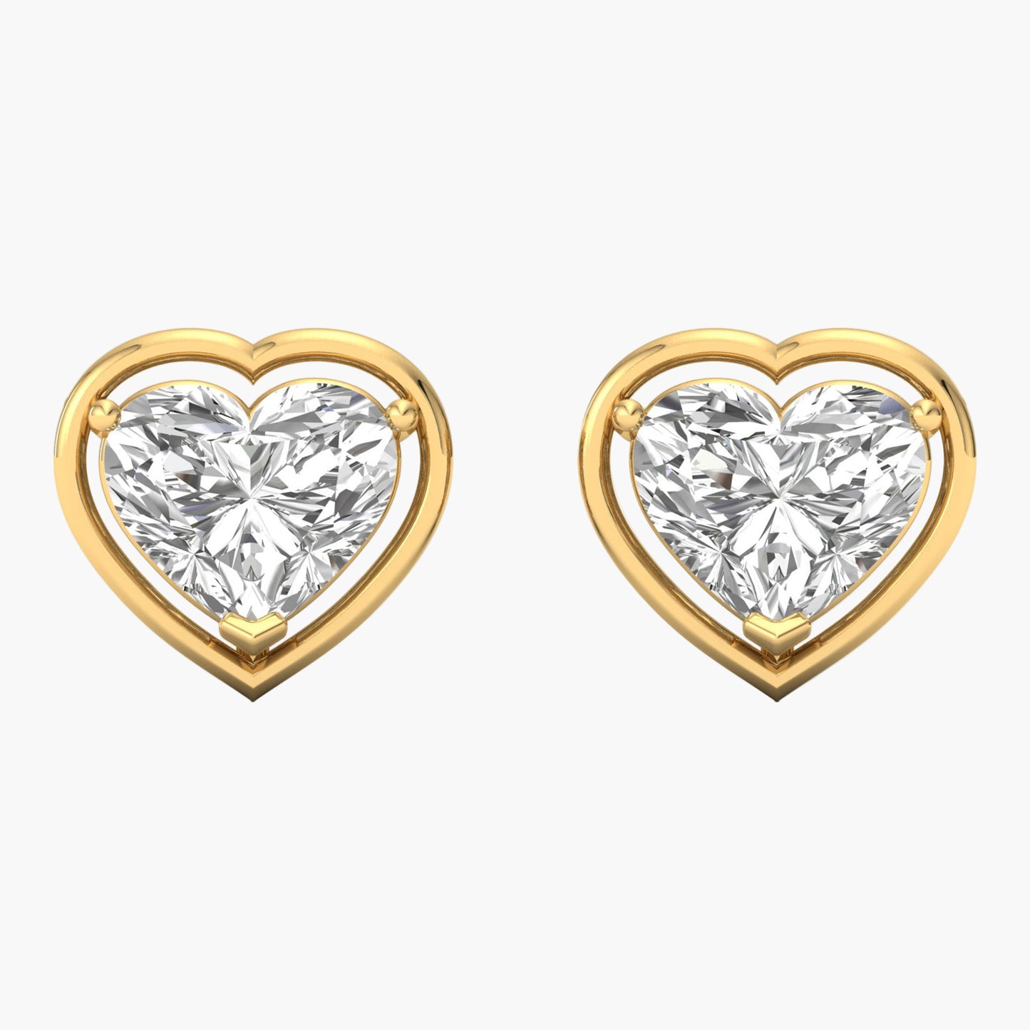 Sweetheart Diamond Earrings