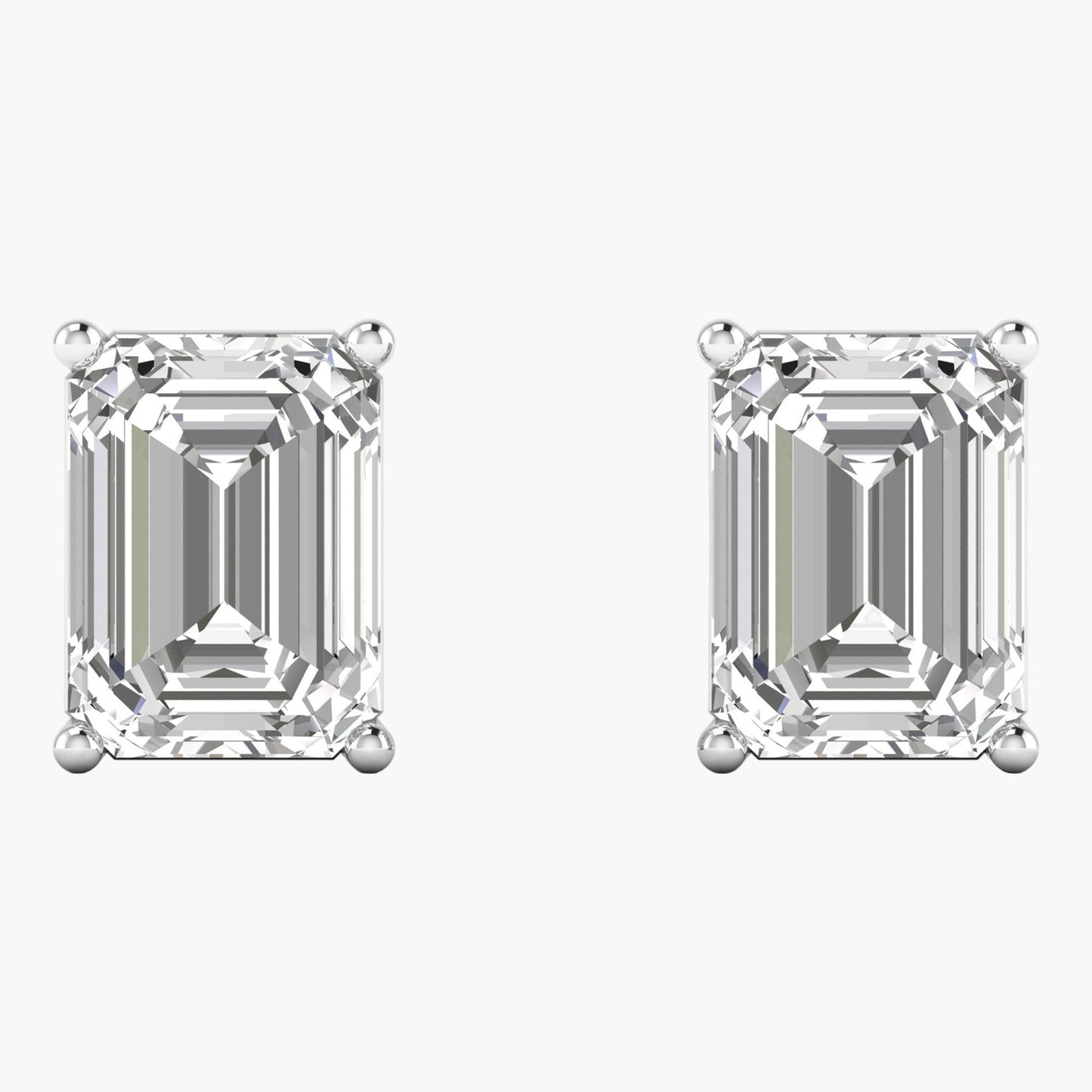 Emerald Diamond Earrings