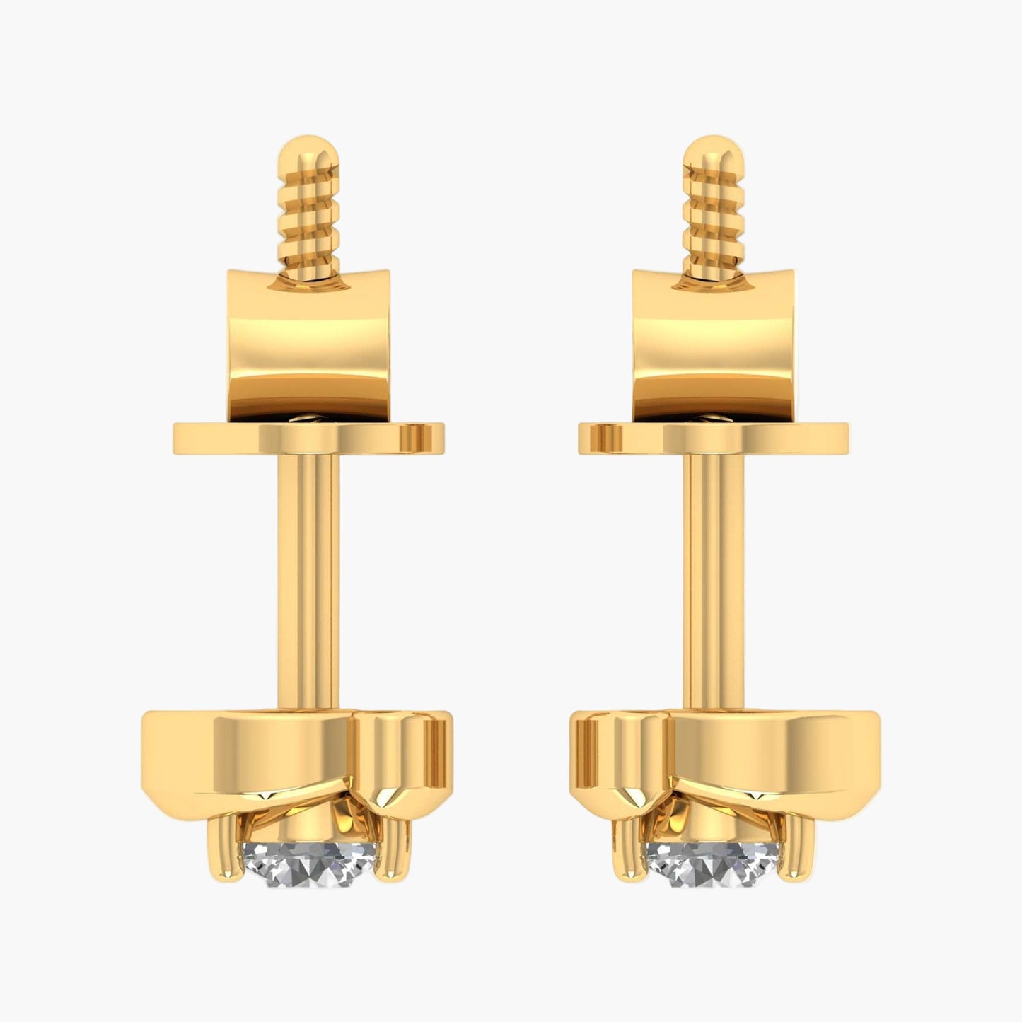 Constellation Coral Diamond Earrings