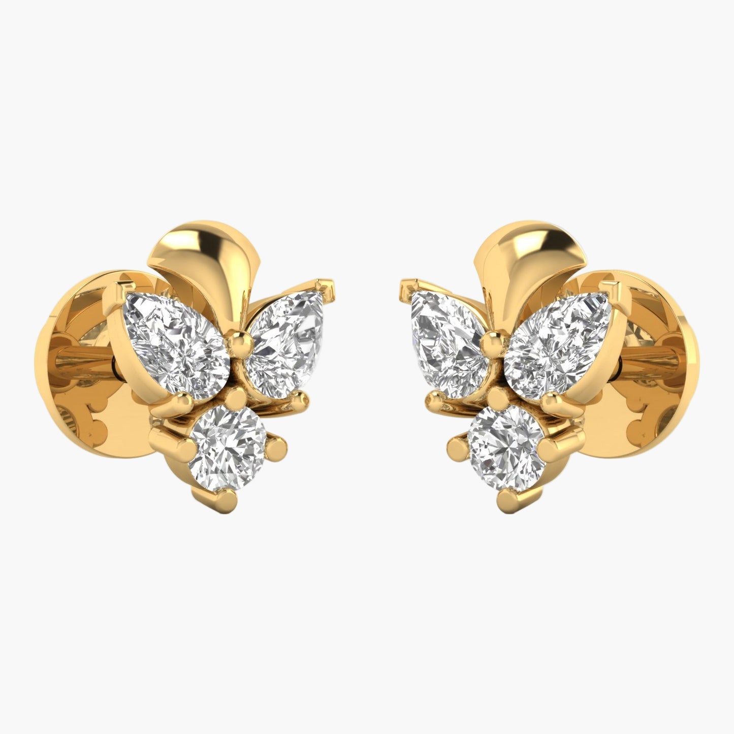 Daisy Spark Diamond Earrings