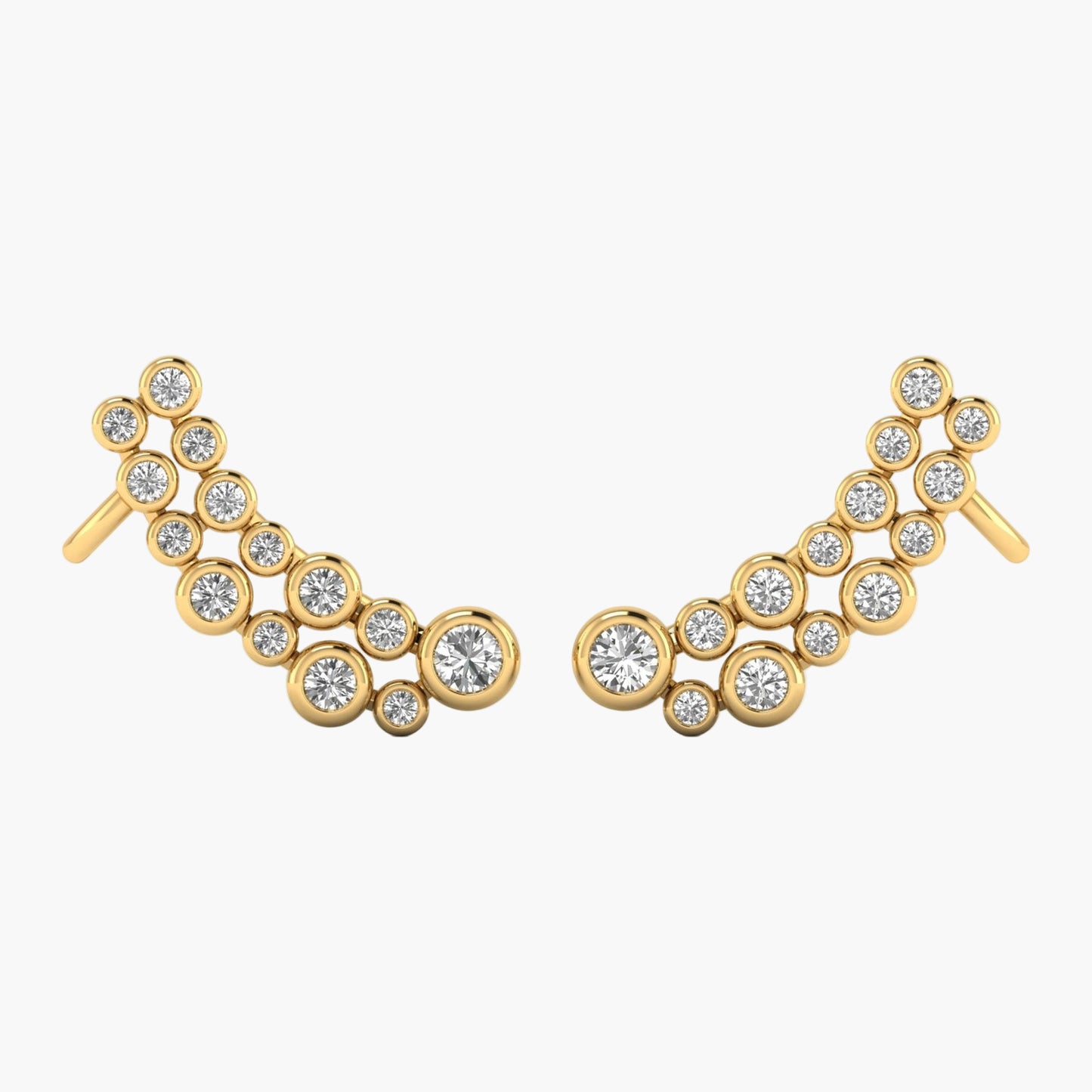 Lumy Bew Diamond Earrings