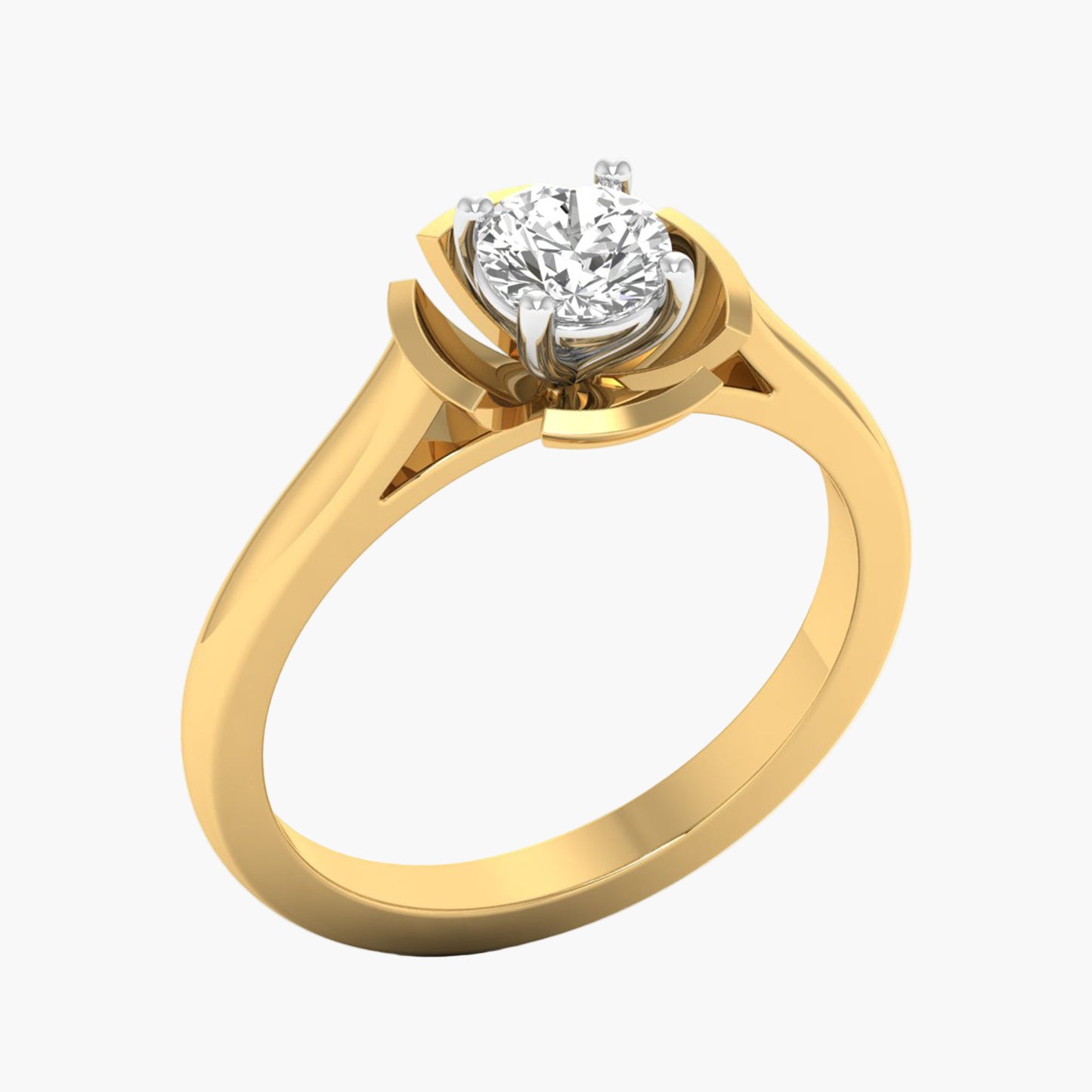 Vintage Angel Diamond Ring