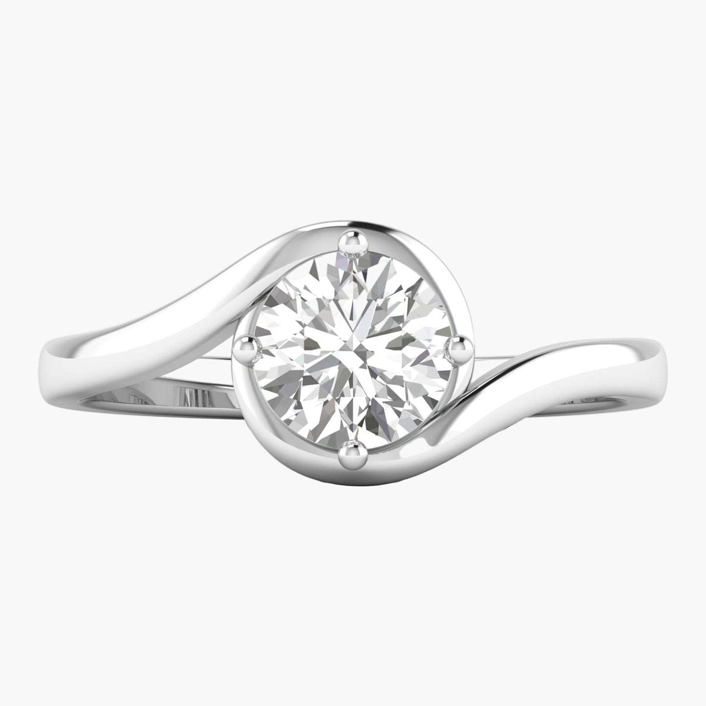 Evera Twist Diamond Ring