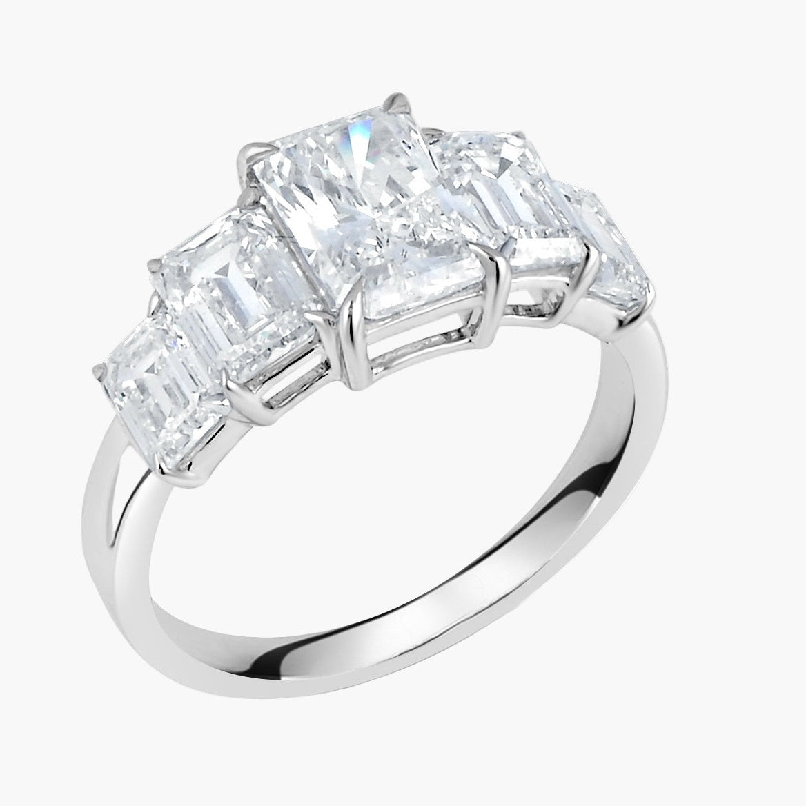 Sovereign Five Diamond Ring