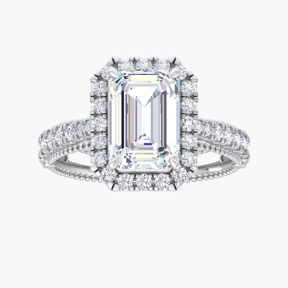 Coreana Emerald Diamond Ring