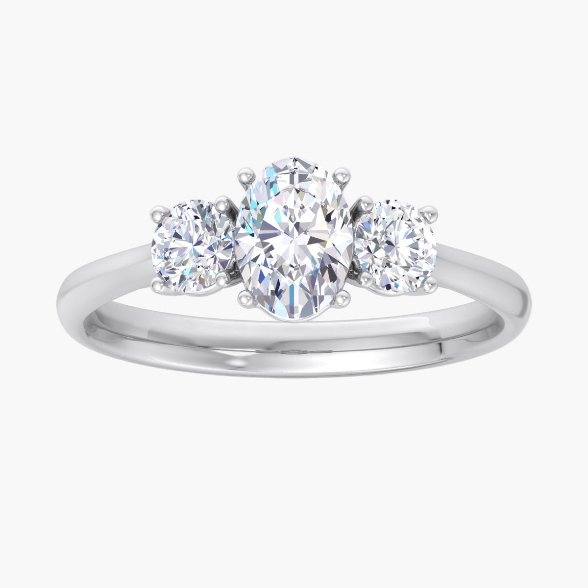 Trio Trinity Diamond Rings