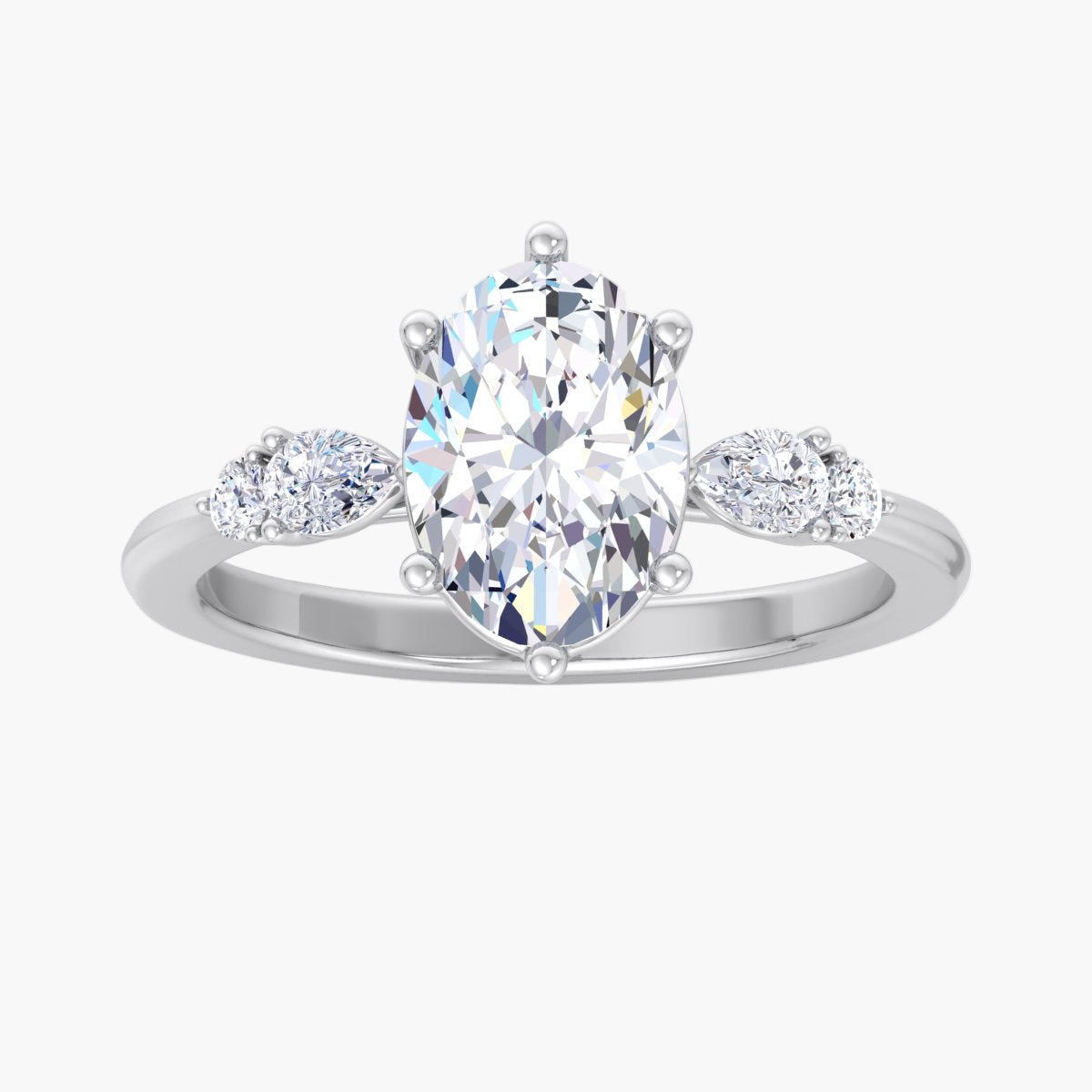 Scarlet Starlit Diamond Ring