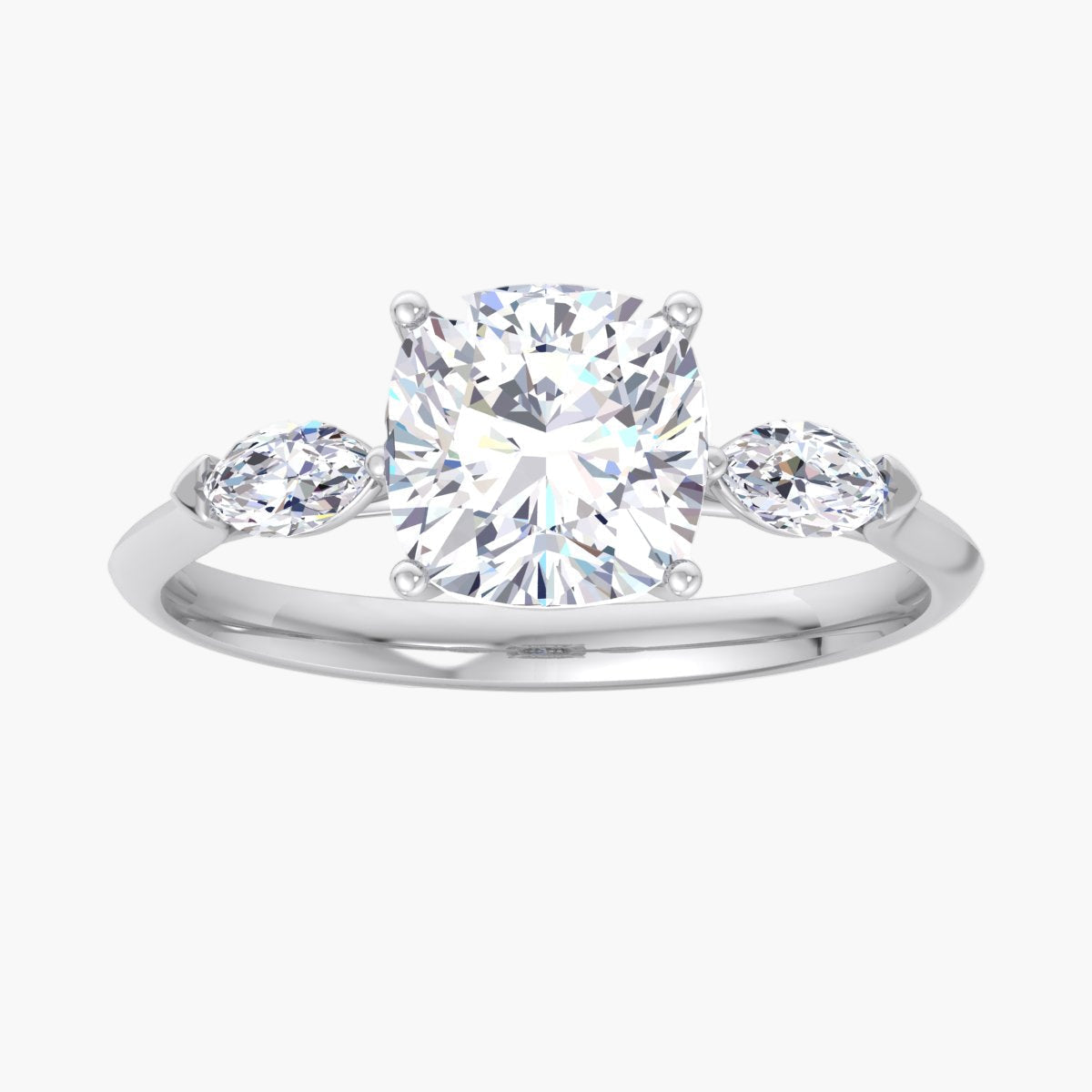 Cherished Curve Diamond Ring