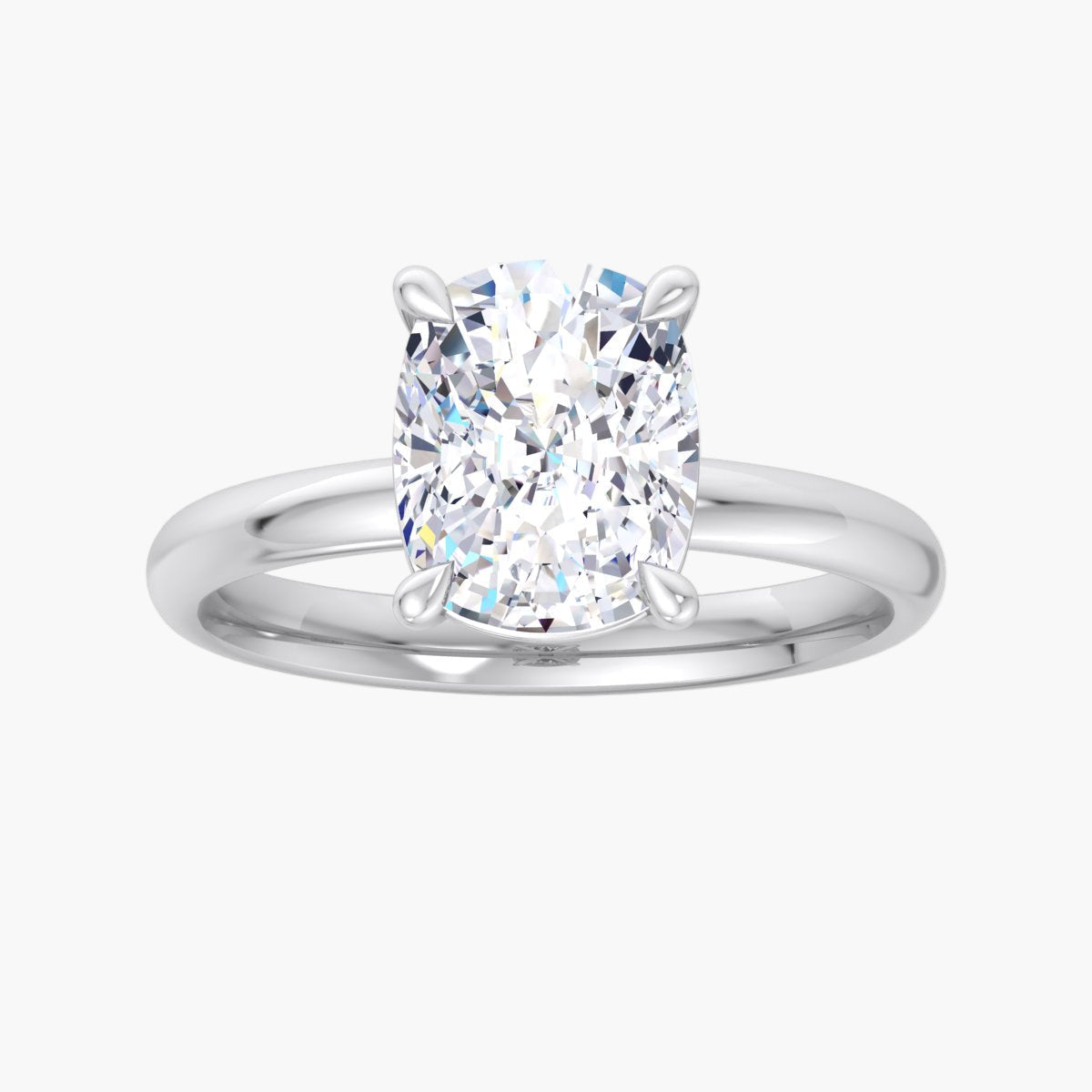 Cushion Shaped Diamond Ring