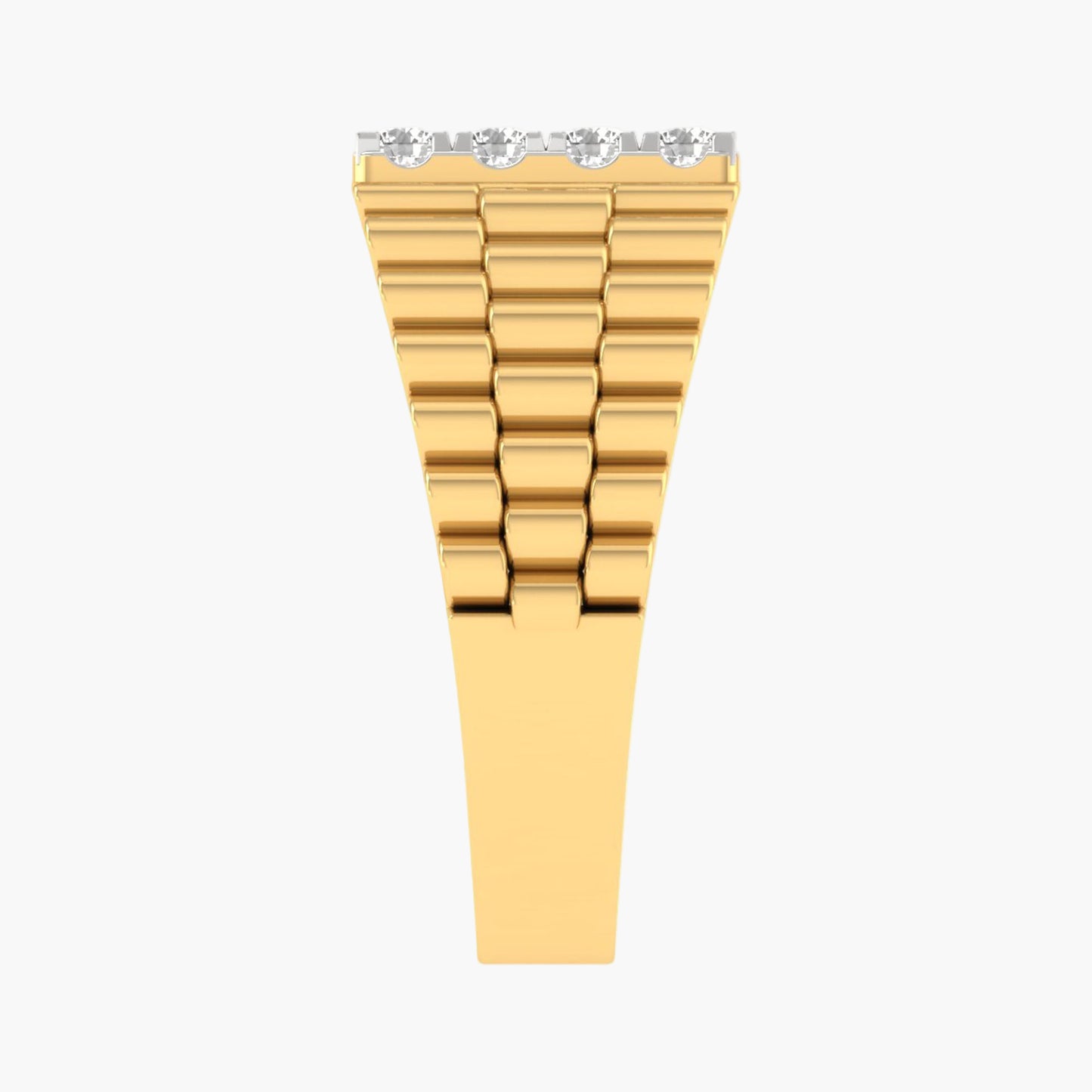 Sceptre Loop Men Diamond Ring