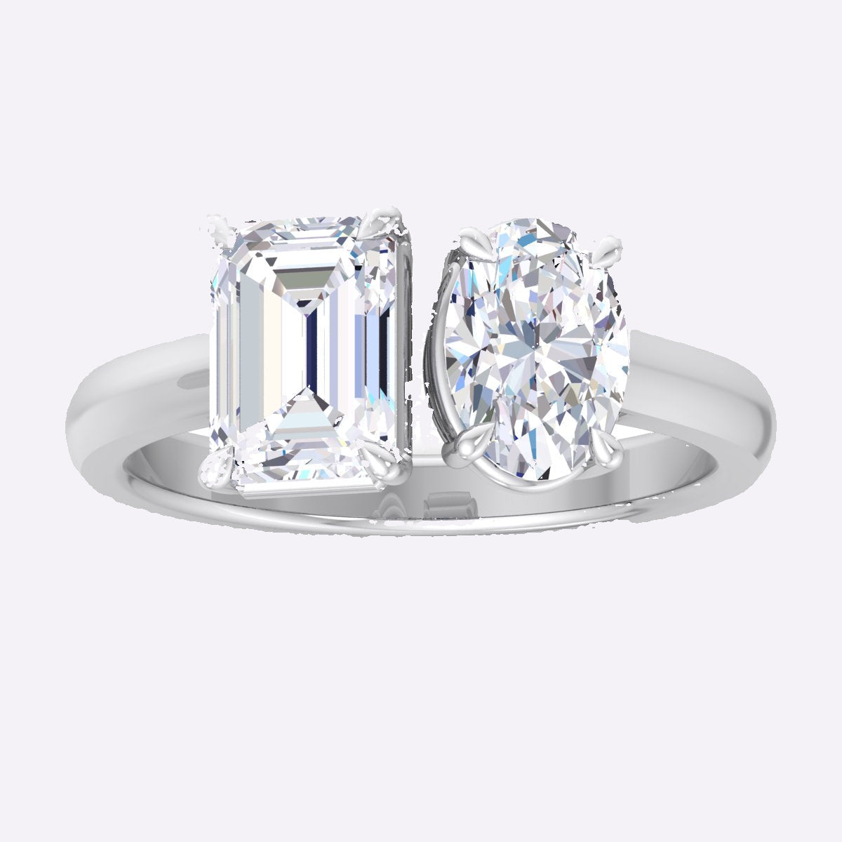 Flammea Toi-et-Moi Diamond Ring