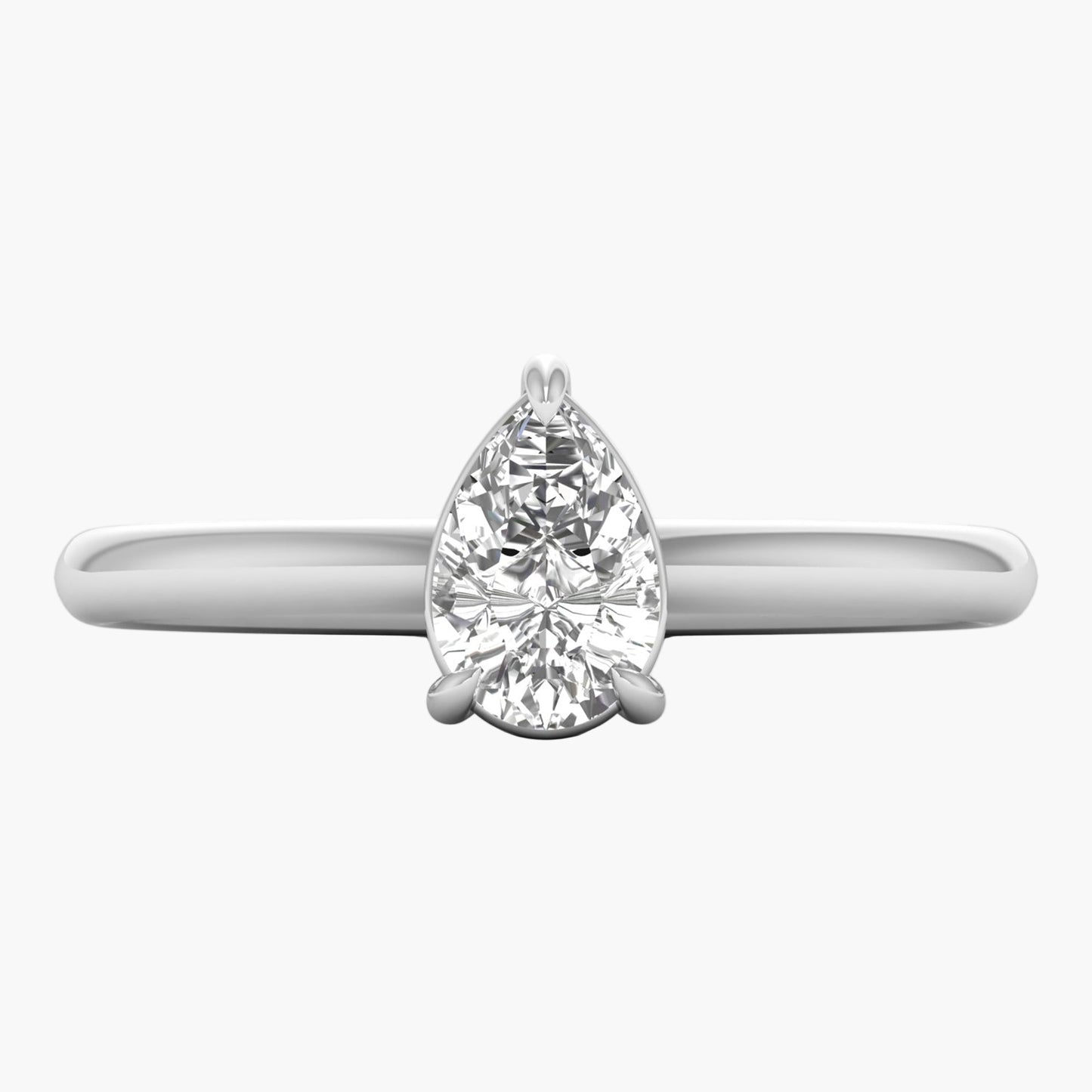 Raindrop Diamond Ring