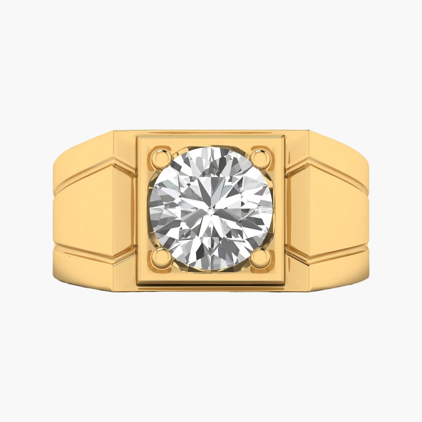 2 Carat Onyxis Men Diamond Ring