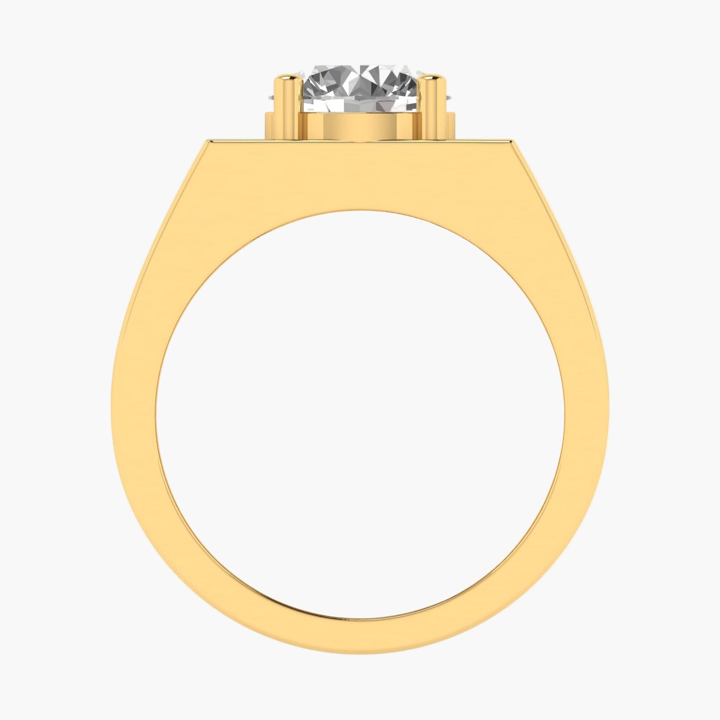 2 Carat Designer Men Diamond Ring