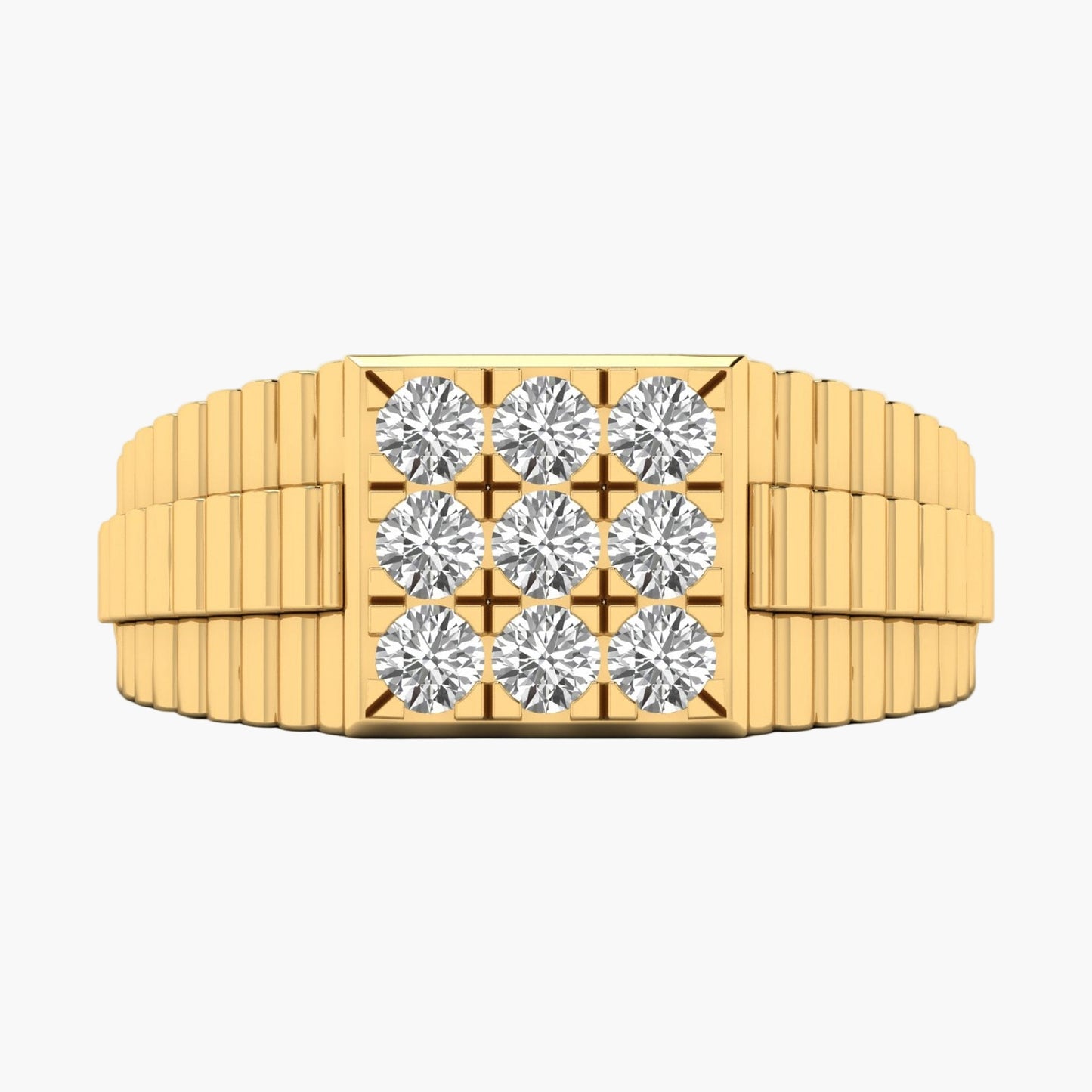 Magnus Edge Men Diamond Ring