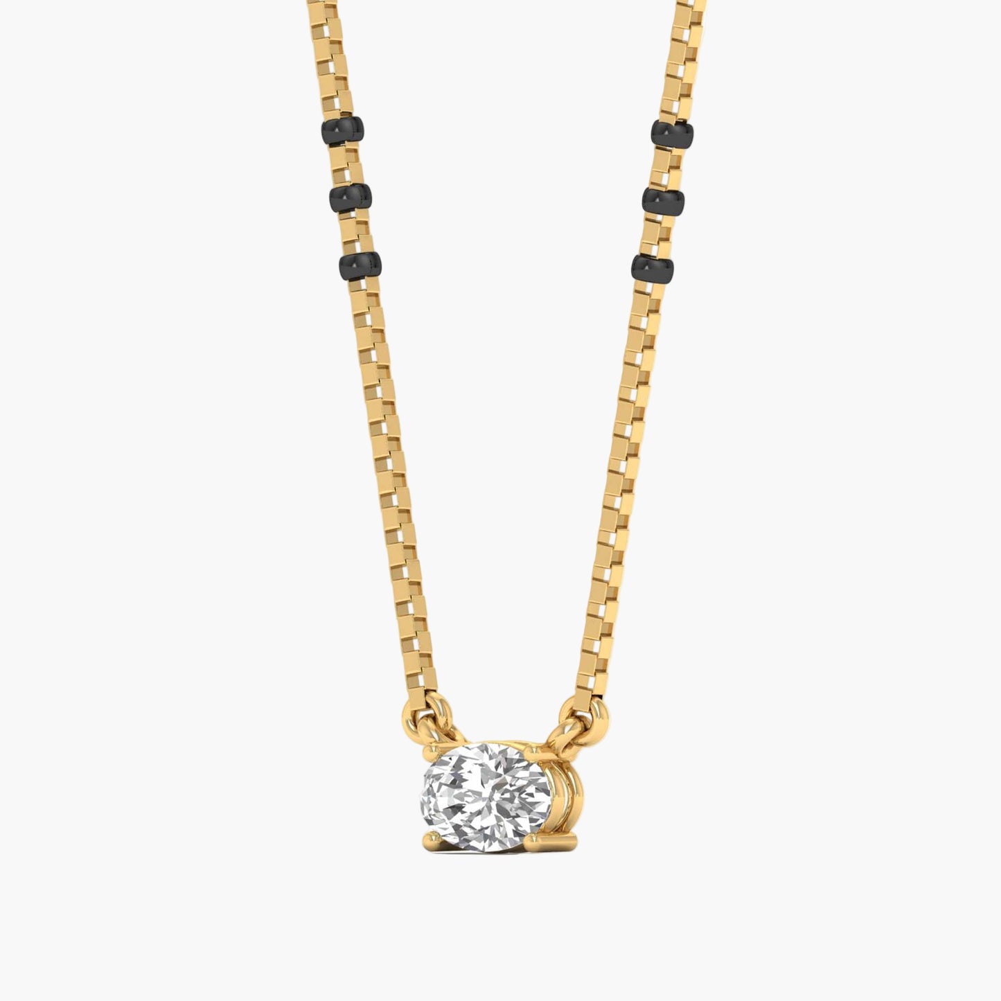 Saubhagyavati Diamond Mangalsutra