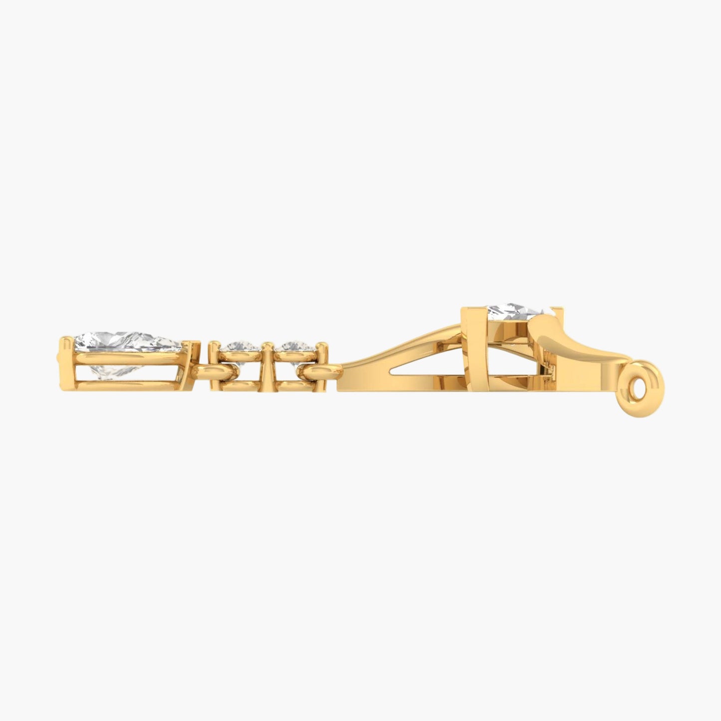 Temple Bells Diamond Mangalsutra