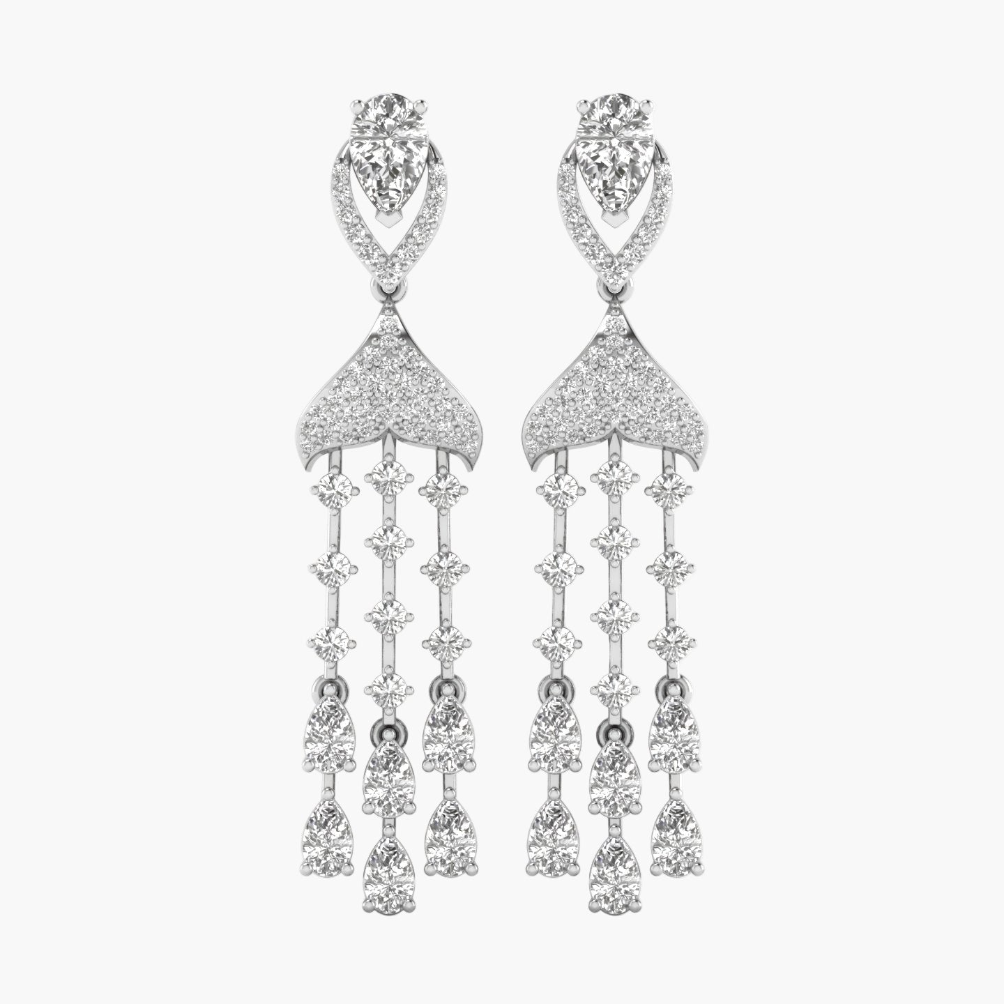 Amivra Precise Diamond Earrings