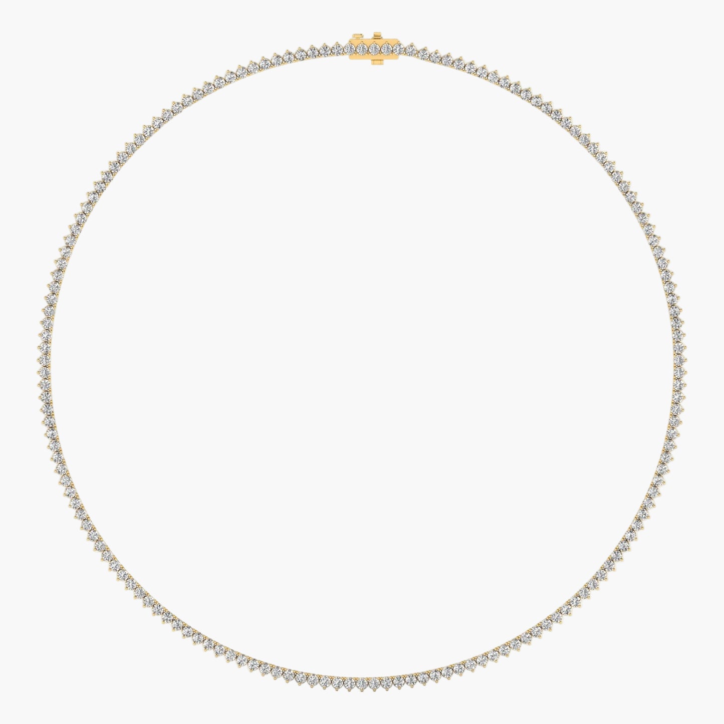 Mesmerising Round Diamond Necklace
