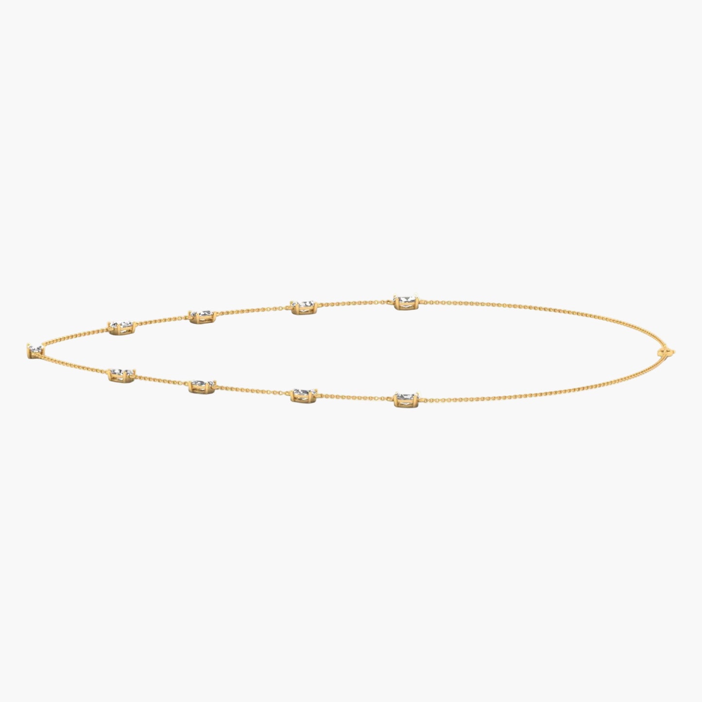 Ethereal Path Diamond Necklace