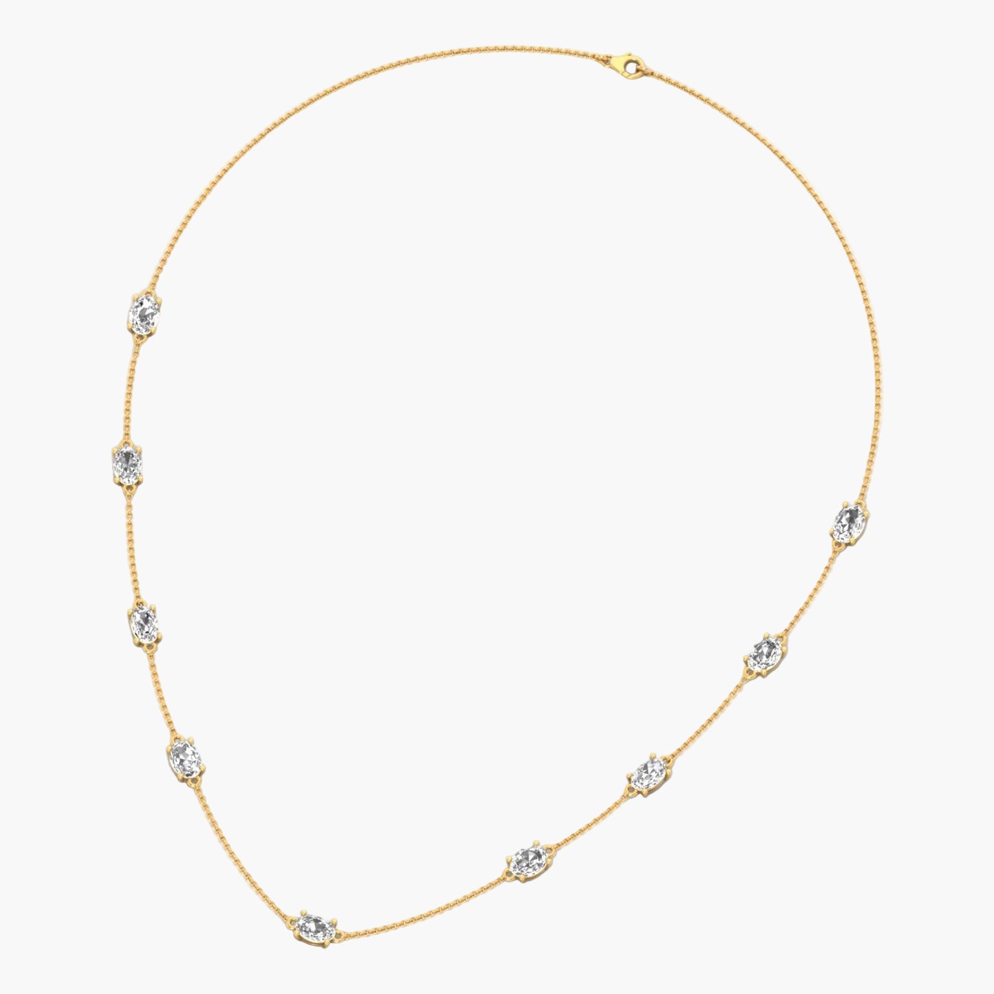 Ethereal Path Diamond Necklace