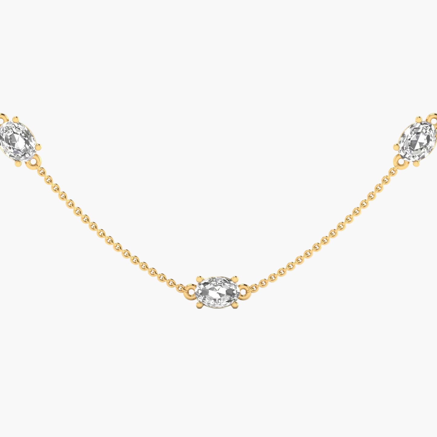 Ethereal Path Diamond Necklace