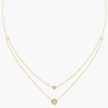 Luxe Dimension Diamond Necklace