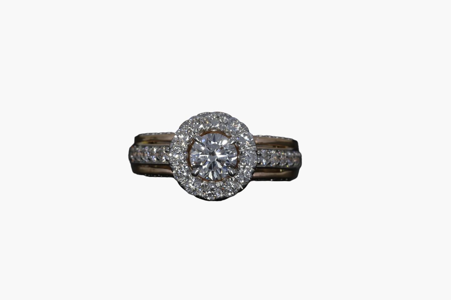 Designer Halo Diamond Ring
