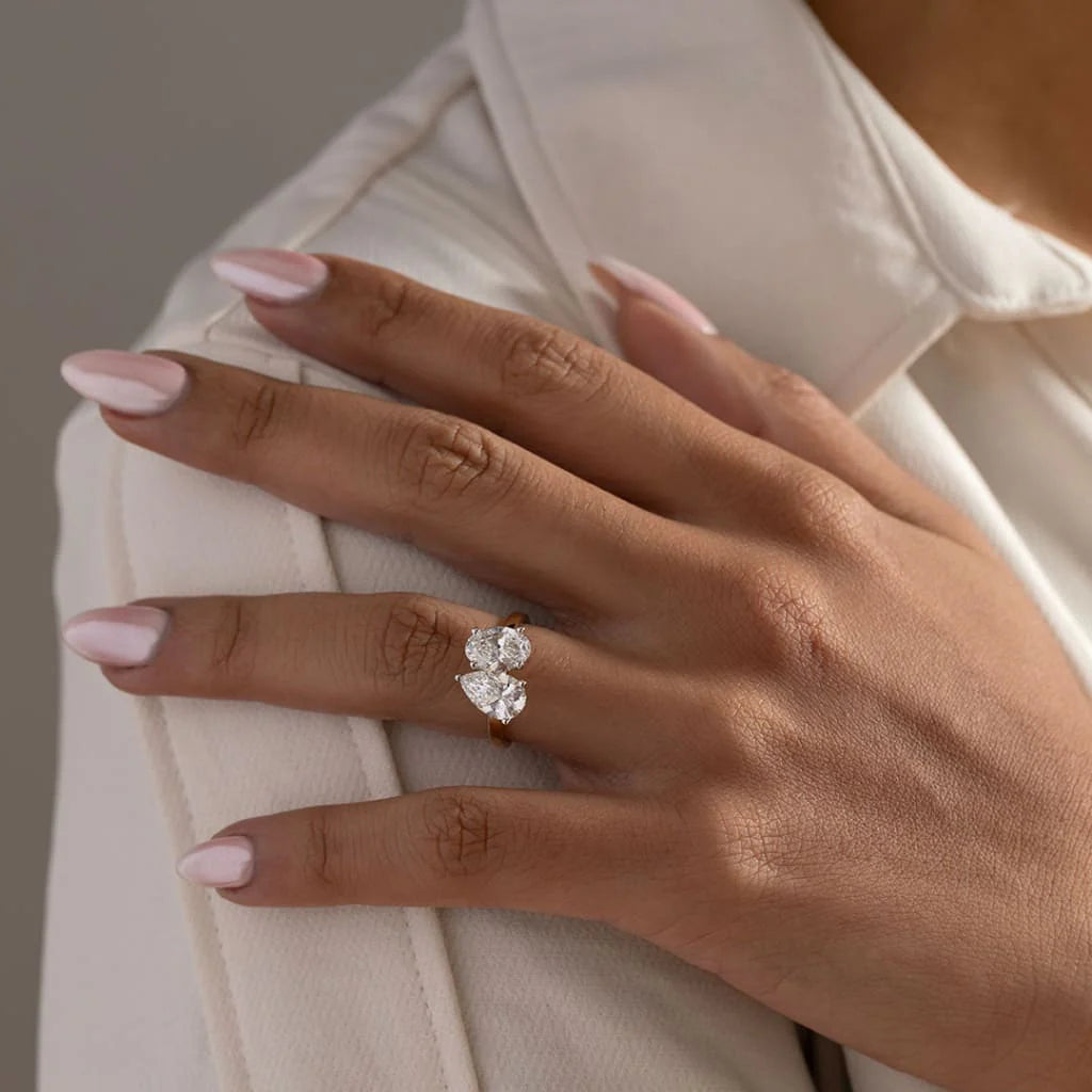 Toi-et-Moi Statement Diamond Ring