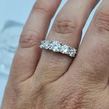 Fivefold Harmony Diamond Ring