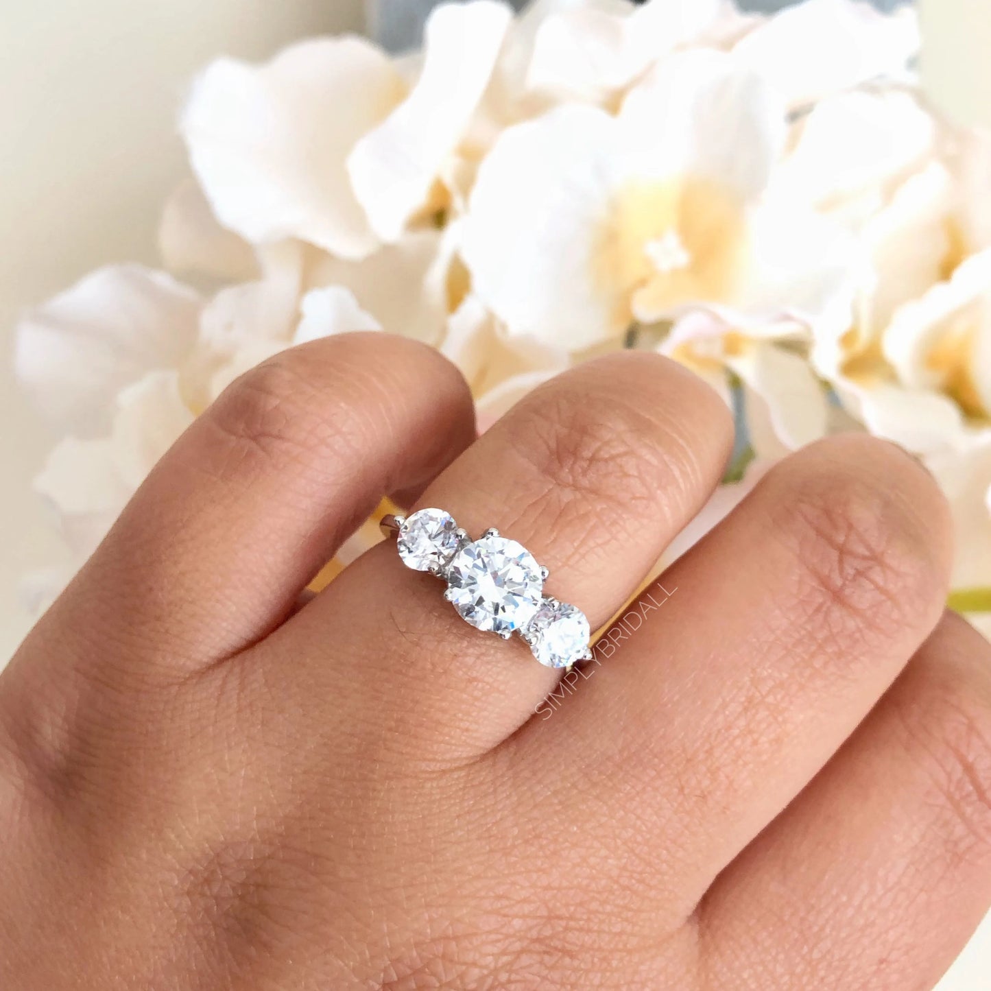 Crystal Whispers Diamond Ring