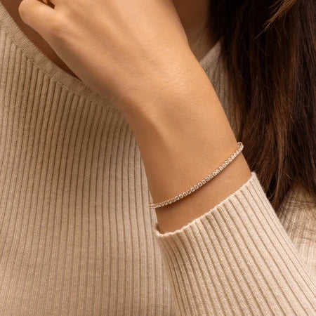 Glow Embers Diamond Bangles