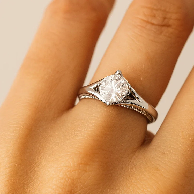 Solitaire Rings between 1-2 carat